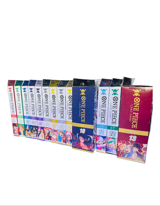 One Piece Starter Deck ST01-ST13 Set