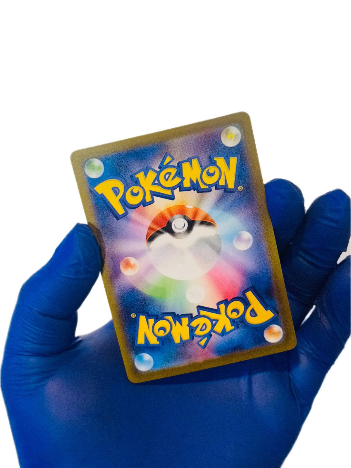 Lampent Pokémon card from BlueGloveTCG, showing artwork of the Fire/Ghost type Lampent in a single card image.