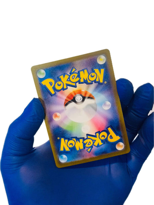 Lampent Pokémon card from BlueGloveTCG, showing artwork of the Fire/Ghost type Lampent in a single card image.