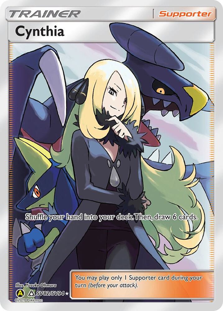 Cynthia - Hidden Fates: Shiny Vault - SV82/SV94