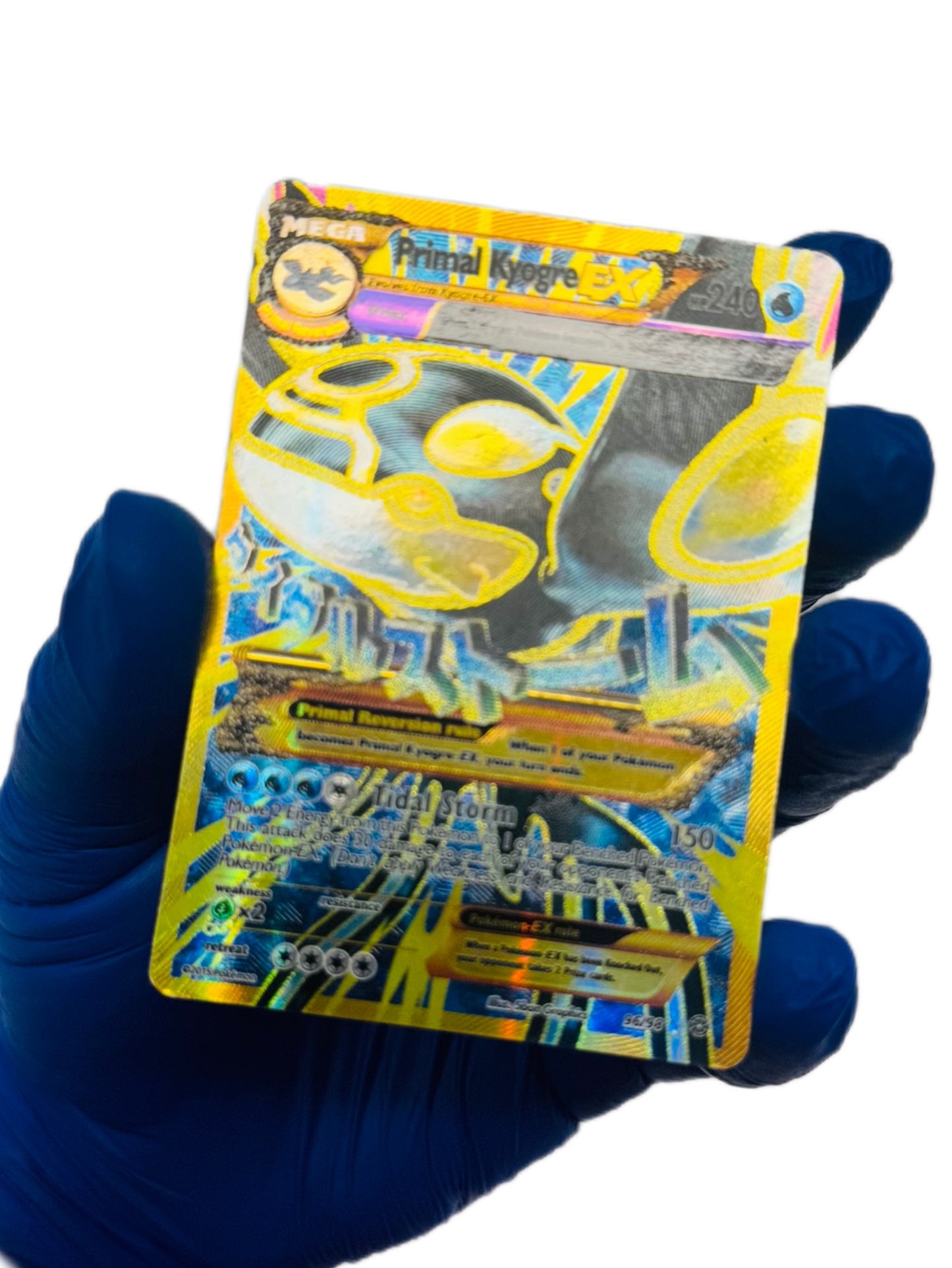 Primal Kyogre Ex (Shiny Full Art)