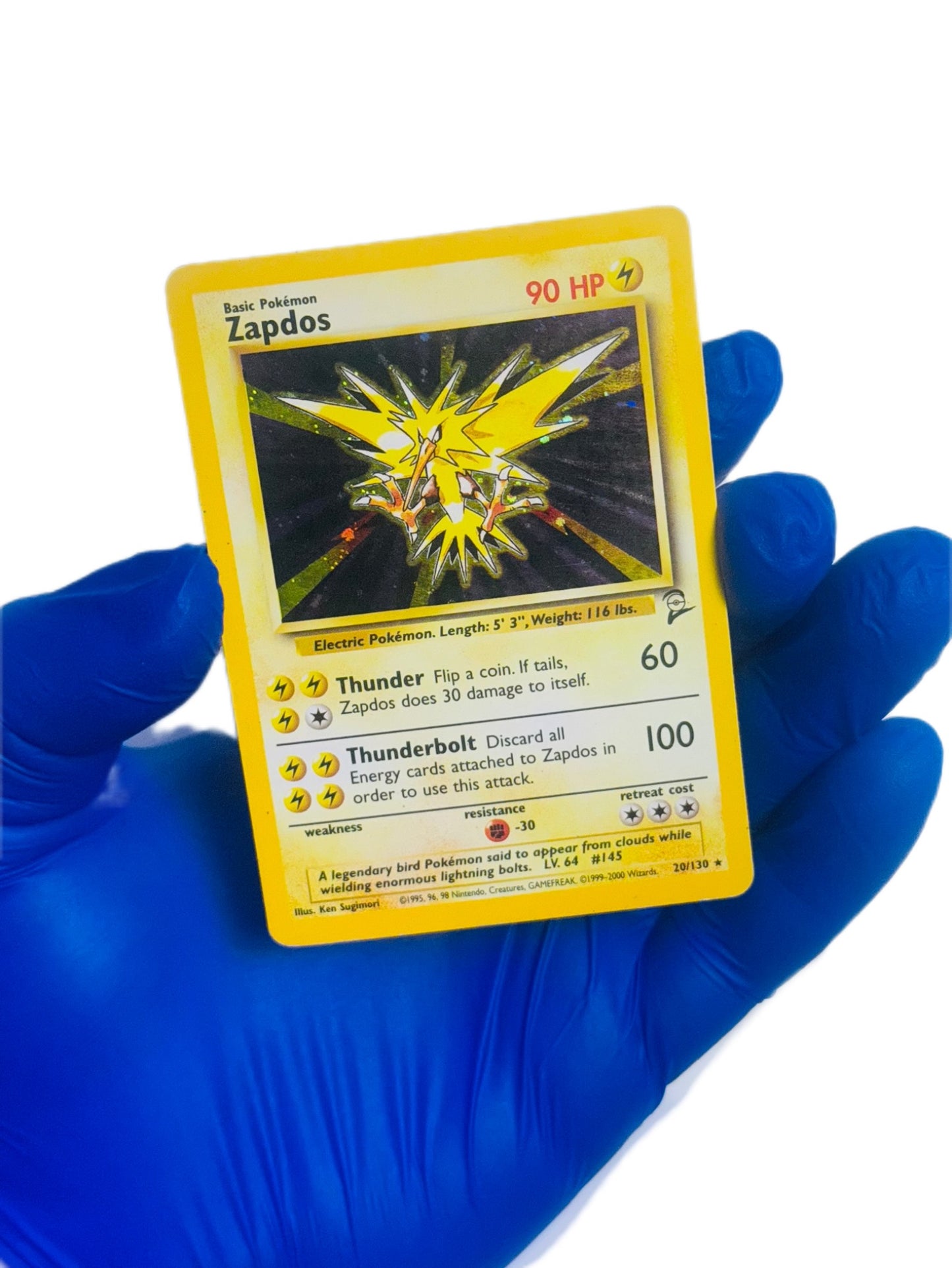 Zapdos Holo Base Set 2