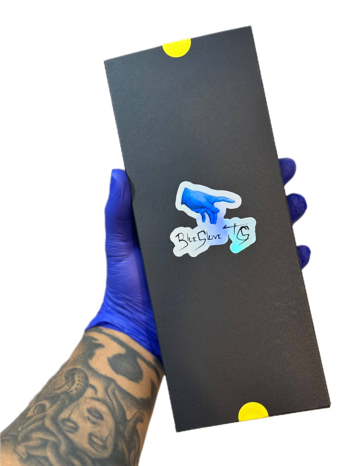 BlueGloveTCG sealed booster box, Glove Box 1 of 1 Stream Only, featuring colorful trading card packaging and branding.