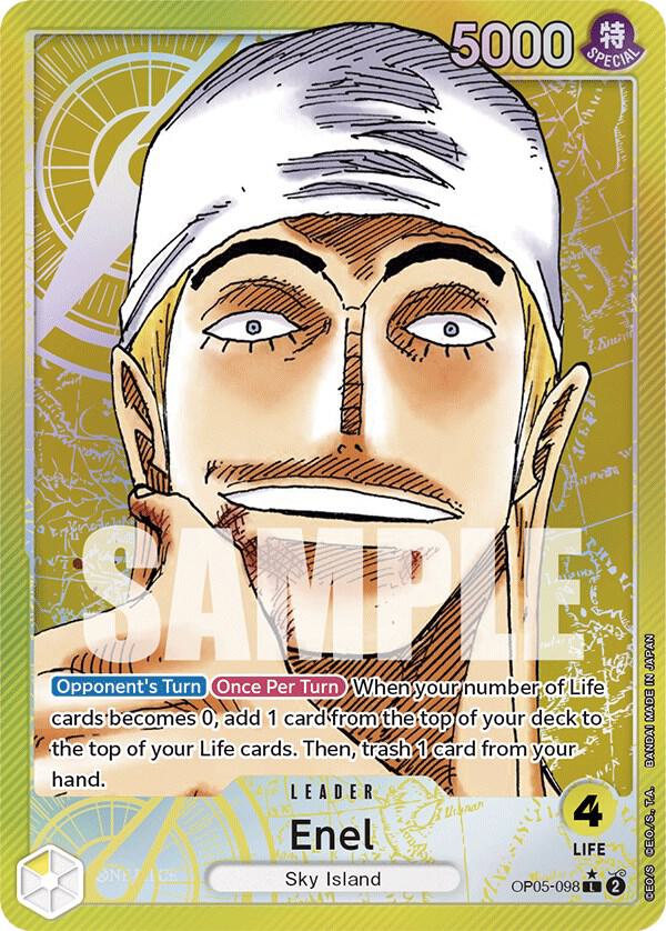 Enel (098) (Alternate Art) - Awakening of the New Era - OP05-098