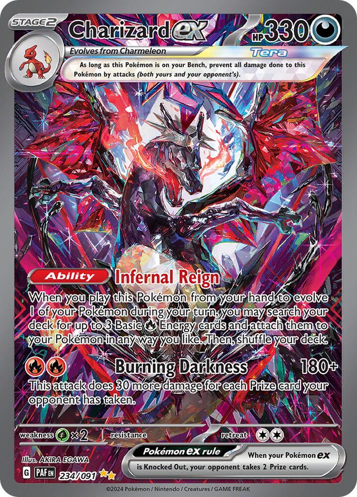 Charizard ex - 234/091 - SV: Paldean Fates - 234/091