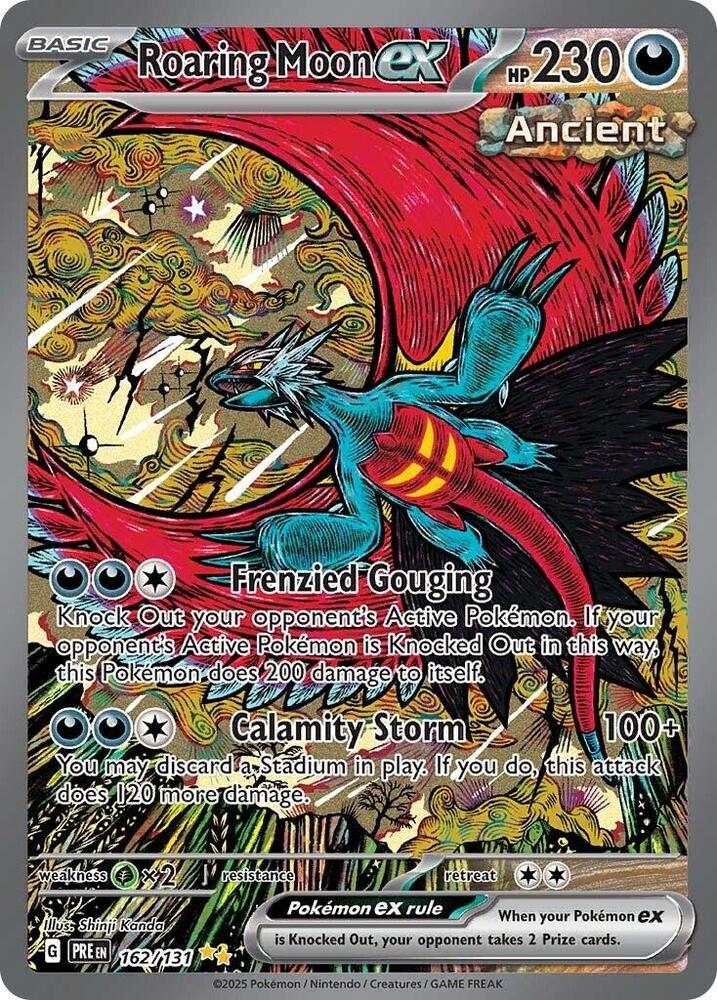 Roaring Moon ex - SV: Prismatic Evolutions - 162/131