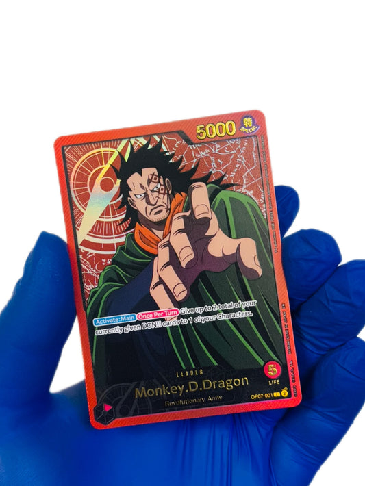 Monkey D Dragon Op07-001 (Leader Alrt Art)