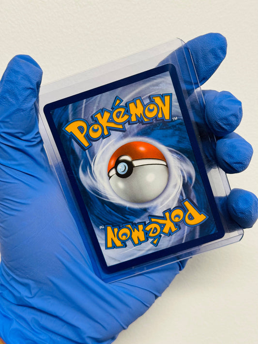 Mr. Mime GX single trading card from BlueGloveTCG, featuring colorful illustration of Mr. Mime in a dynamic pose.