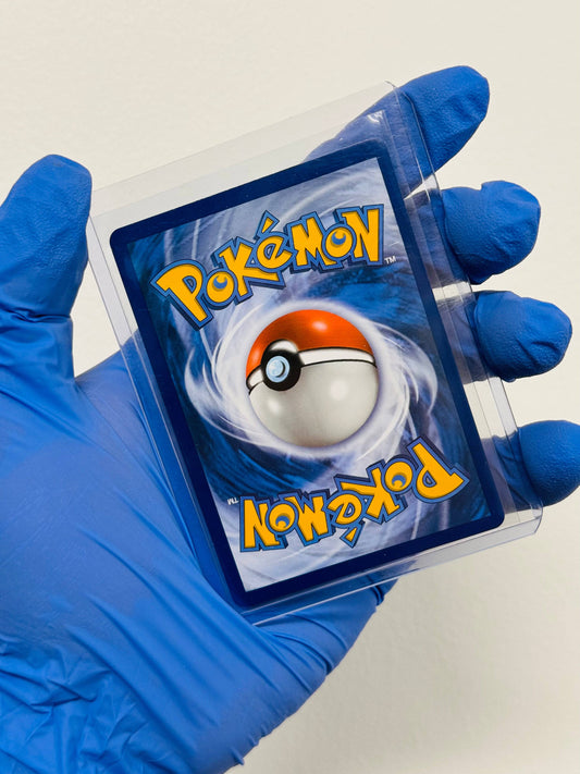 BlueGloveTCG Mega Audino EX Pokémon card featuring vibrant artwork and detailed design on a single collectible card.