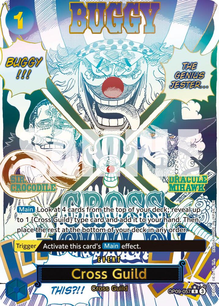 Cross Guild (Alternate Art) - Premium Booster -The Best- Vol. 2 - OP09-057