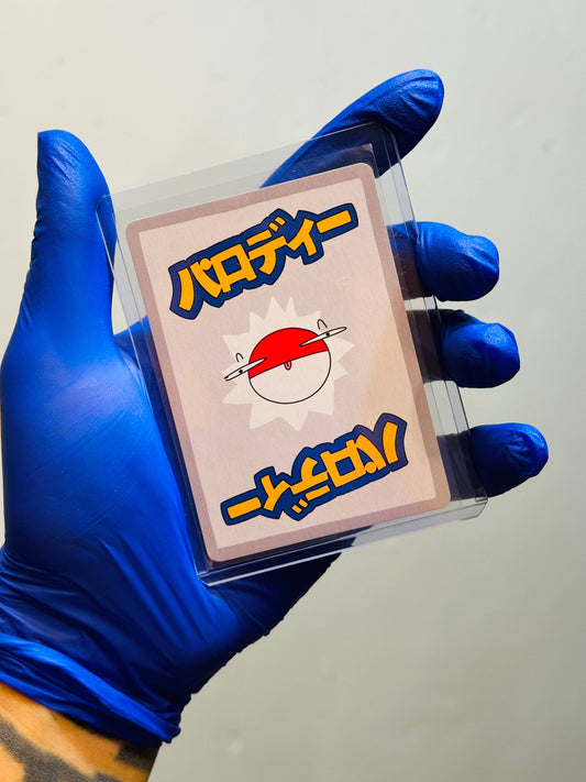 BlueGloveTCG Wrenny Moo “Farfetchd” single trading card featuring colorful artwork and collectible Pokémon design.
