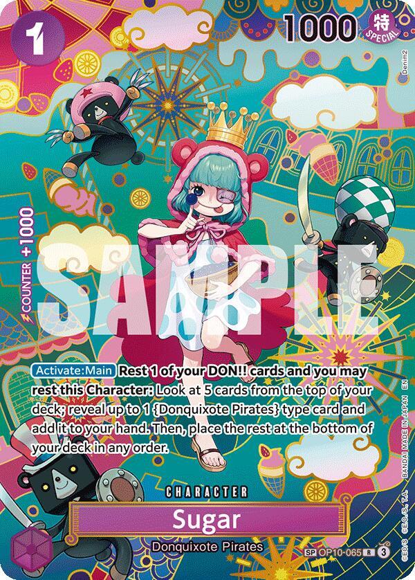 Sugar - OP10-065 (SP) - The Azure Sea's Seven - OP10-065