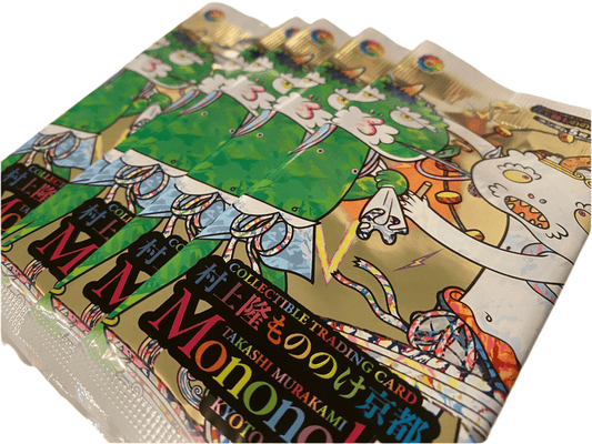 Takashi Murakami Mononoke Kyoto booster pack from My Store featuring vibrant artwork and collectible trading card packaging