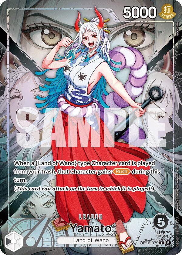 Yamato (079) (Alternate Art) - The Time of Battle - OP16-079