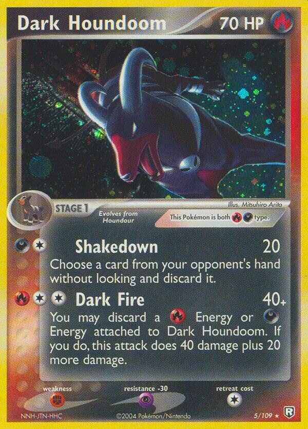 Dark Houndoom - 005/109 - EX Team Rocket Returns - 5/109