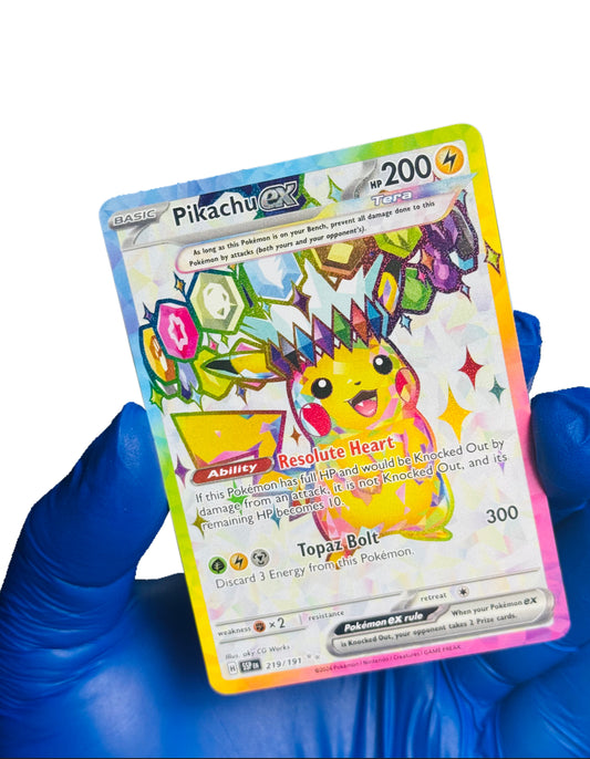 Pikachu Ex Full Art 219/191