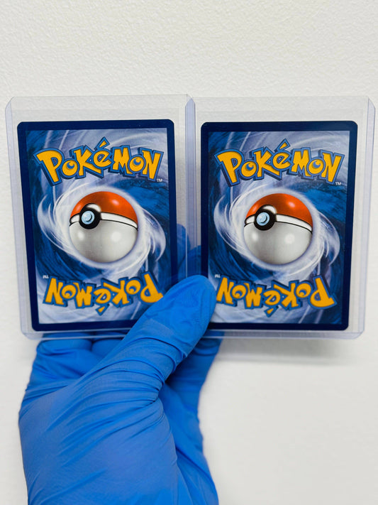 BlueGloveTCG Palafin Pokémon card featuring vibrant artwork and detailed illustration of the water-type character.