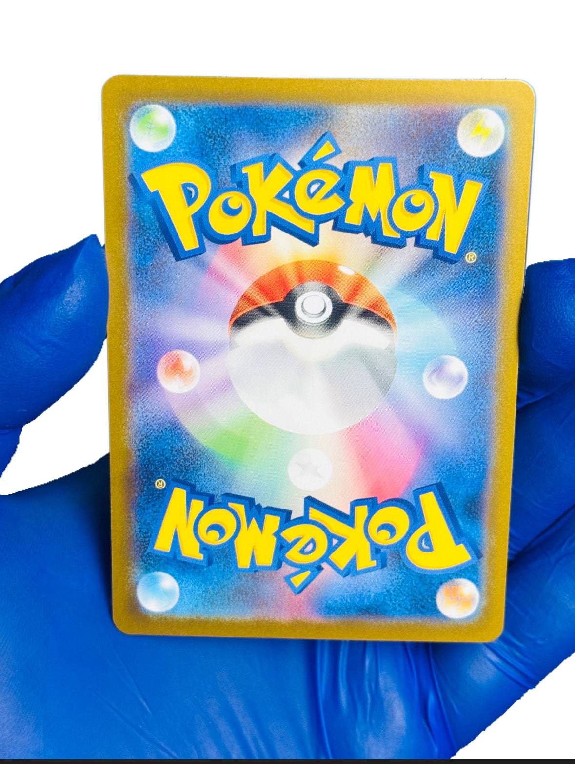 Genesect Ex SAR Pokémon trading card by BlueGloveTCG, featuring vibrant artwork and detailed card design.
