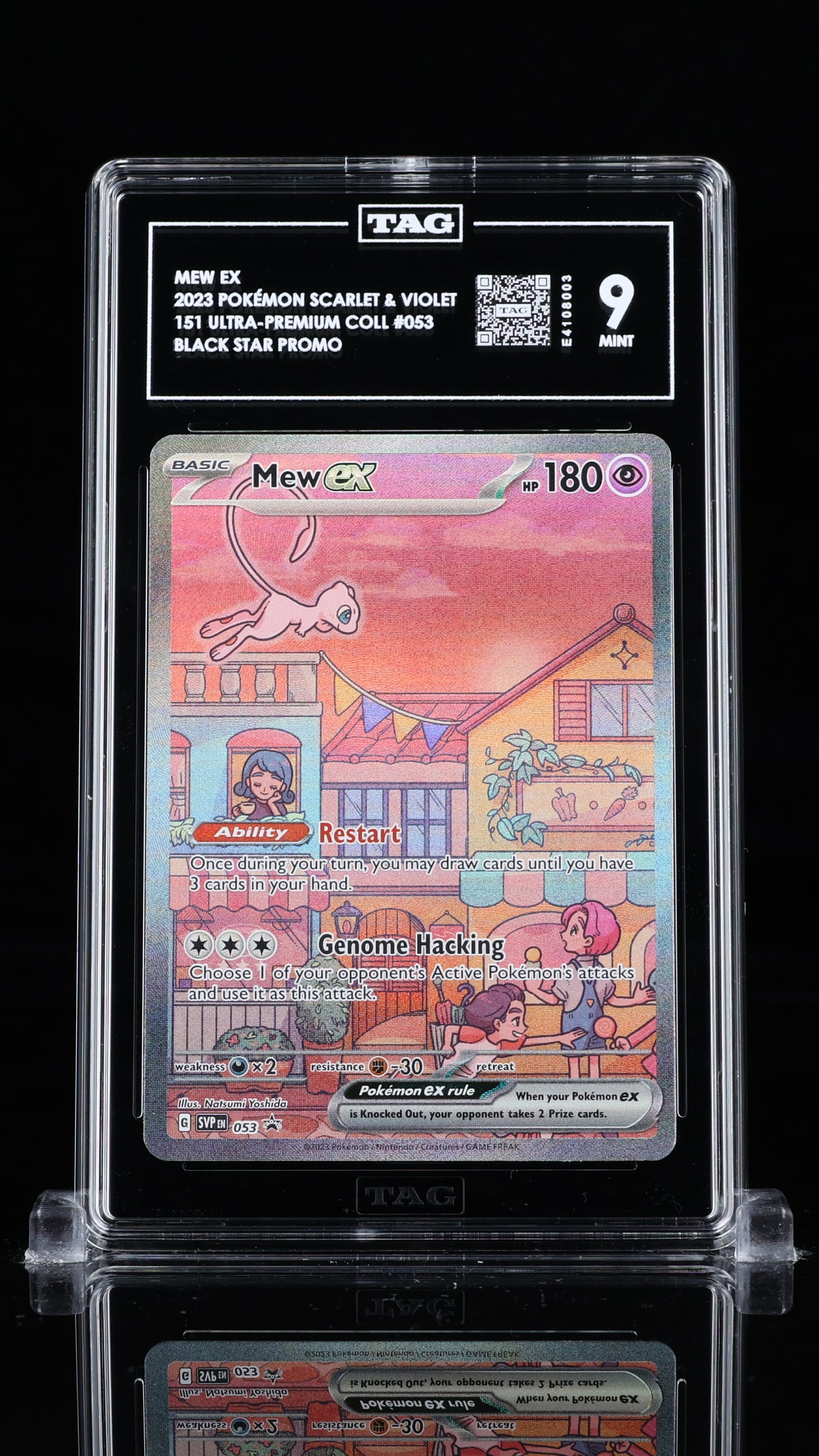 Mew Ex 151 UPC Promo TAG 9 (Mt)
