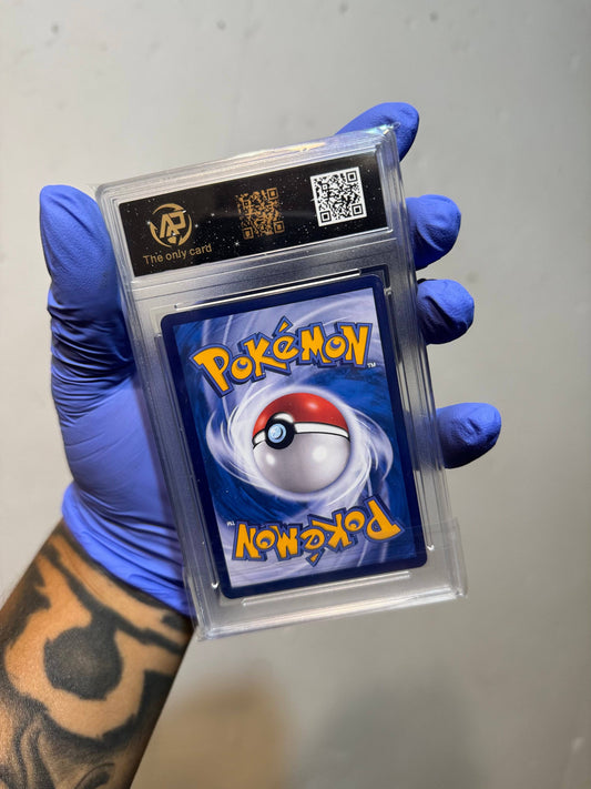 BlueGloveTCG Charizard Vmax RPA single trading card featuring a fiery Charizard illustration on a sleek background.