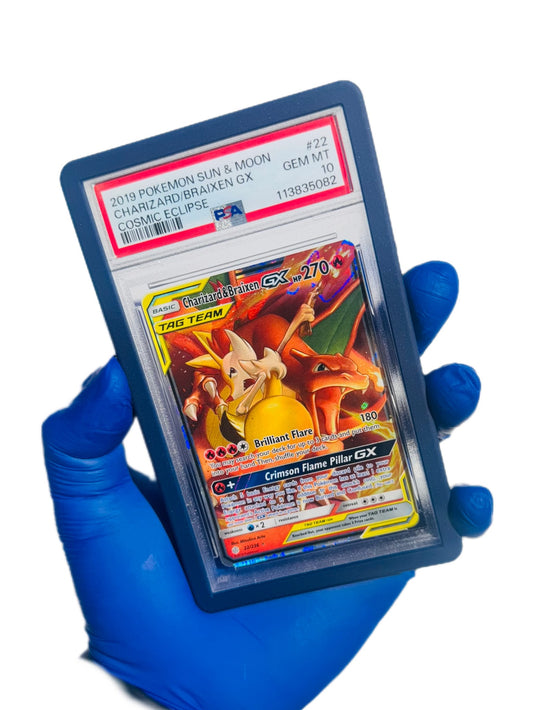 Charizard & Braiden GX Tag Team Psa 10