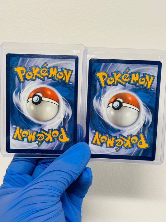 Pikachu GG trading card from BlueGloveTCG featuring Pikachu with "GG" design in vibrant colors on a gaming-themed background