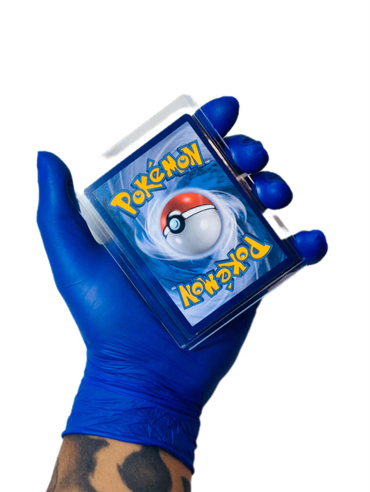 Vaporeon Vmax single trading card from BlueGloveTCG, featuring vibrant artwork of the Water-type Pokémon.