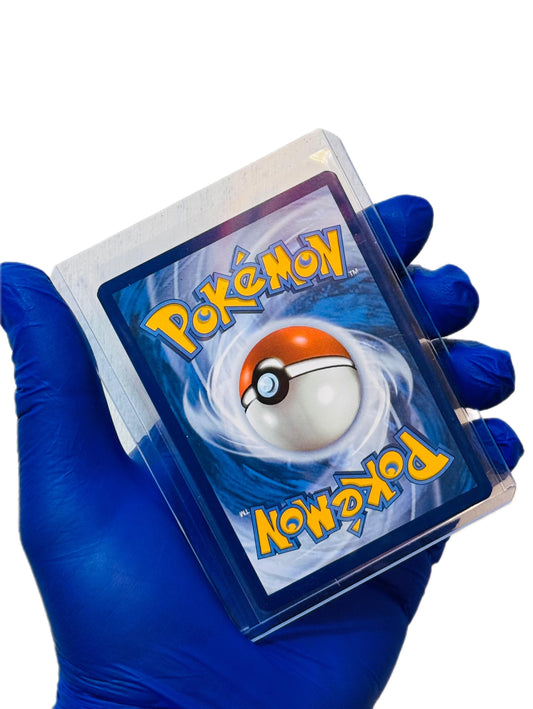 Charizard EX single trading card from BlueGloveTCG featuring vibrant artwork of the fiery Pokémon in a dynamic pose.