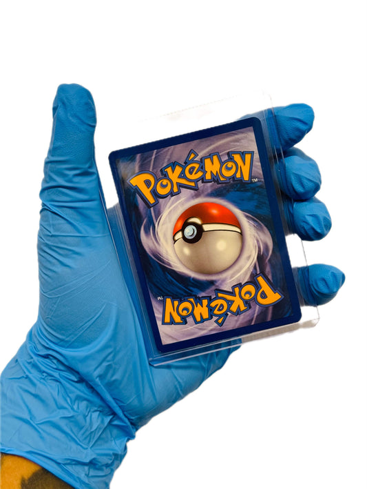 Victini Noble Victories Pokémon card by BlueGloveTCG featuring vibrant artwork of the Fire-type Pokémon Victini.