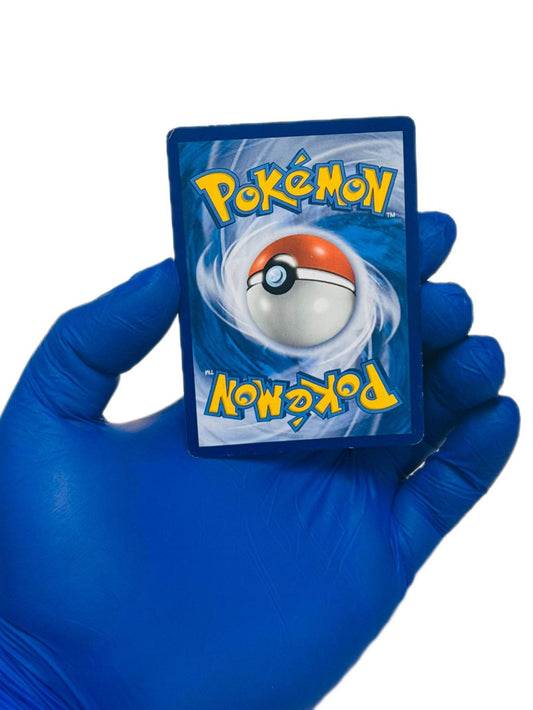 Charizard & Braixen GX Tag Team Pokémon trading card from BlueGloveTCG, featuring vibrant artwork of the dual Pokémon.