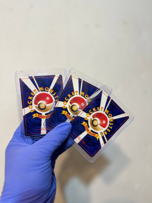 Premium Eeveelution Collection card featuring Umbreon and Eevee from BlueGloveTCG, displayed on a white background.