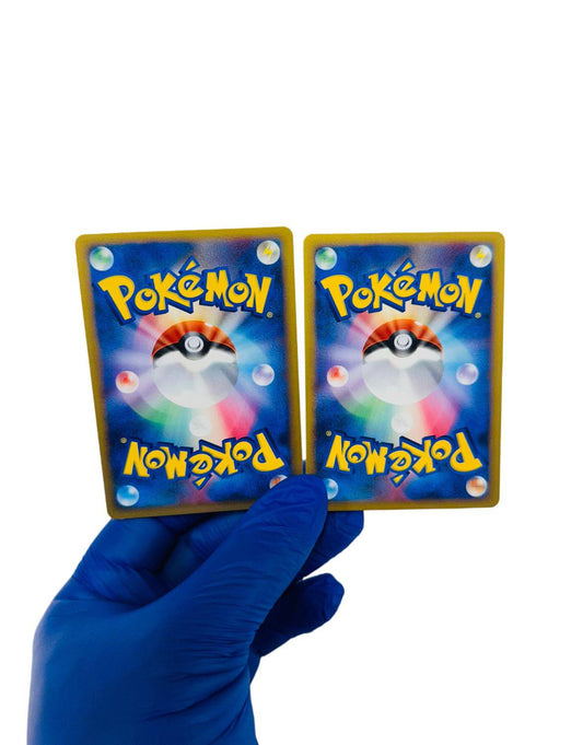Single Pokémon card featuring Umbreon and Espeon with diamond and pearl artwork from BlueGloveTCG, full card image.
