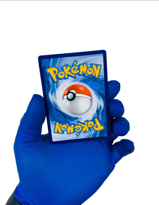 BlueGloveTCG Clemont’s Quick Wit full art Pokémon card, featuring colorful illustration and detailed artwork.
