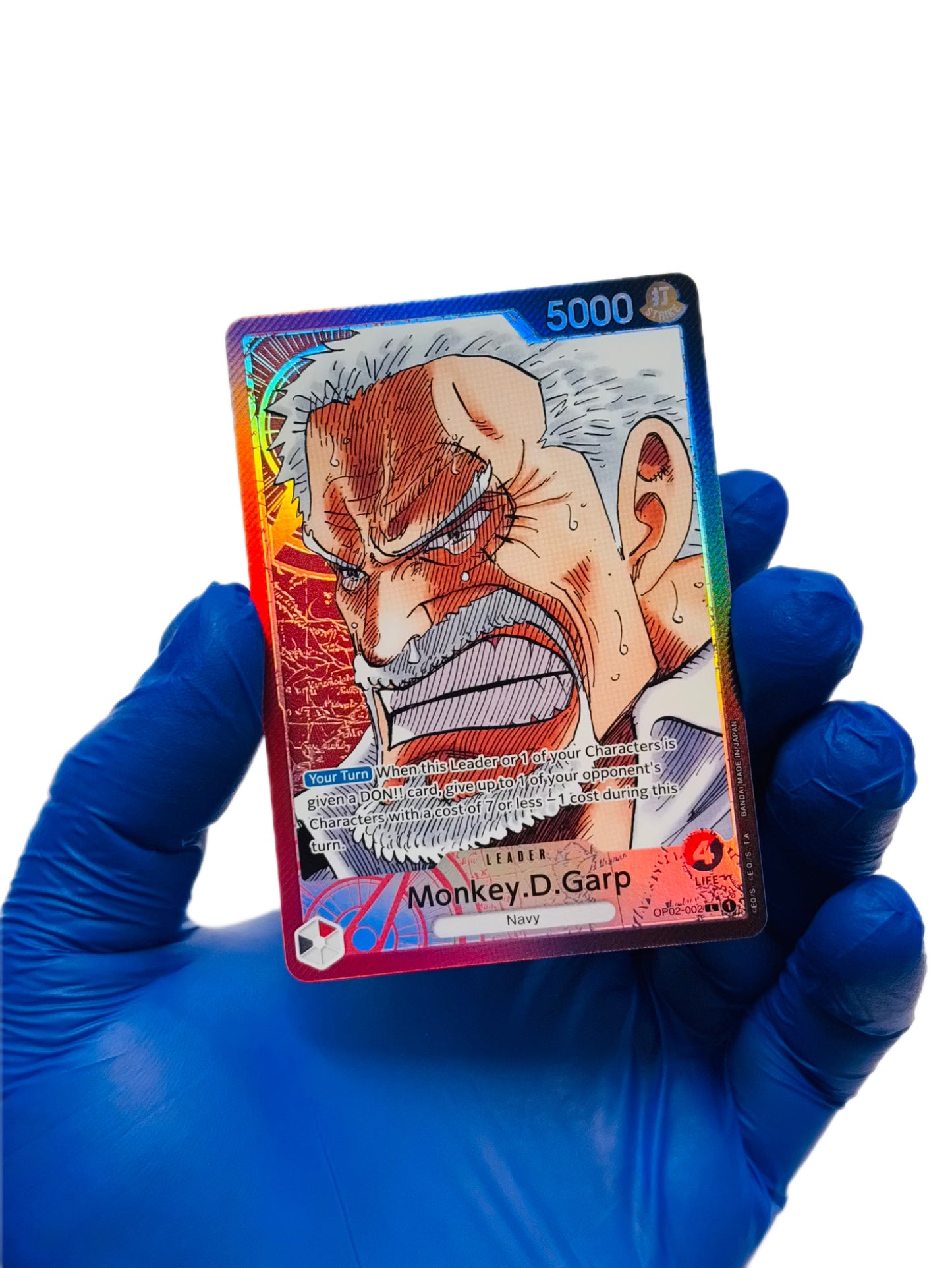 Monkey. D. Garp (Leader) Alternate Art OP02-002