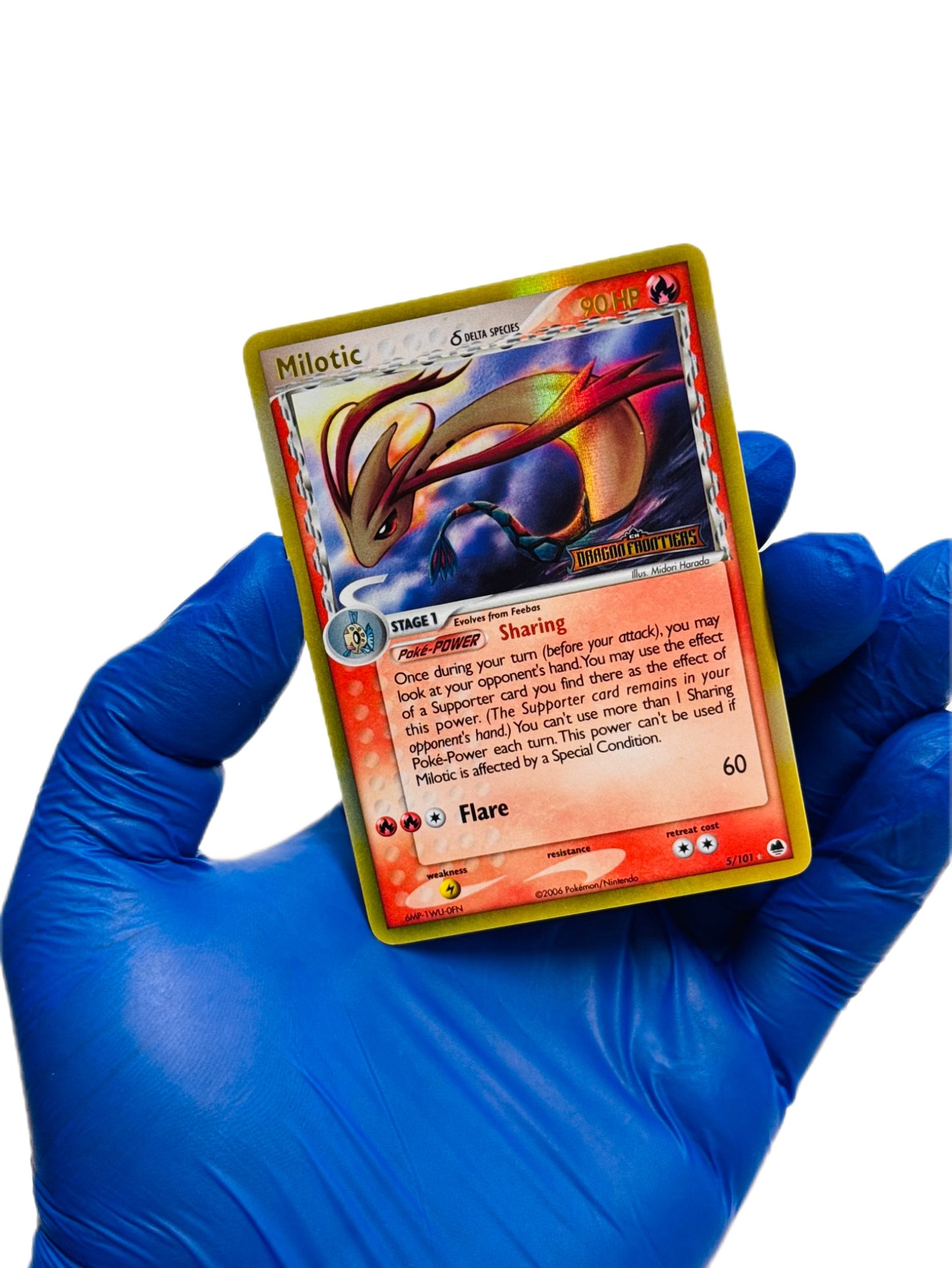 Milotic (Delta Species) (Stamped) Holo
