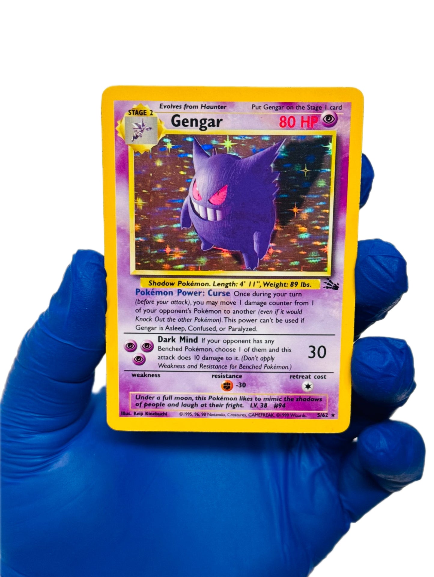Gengar (Holo) Fossil