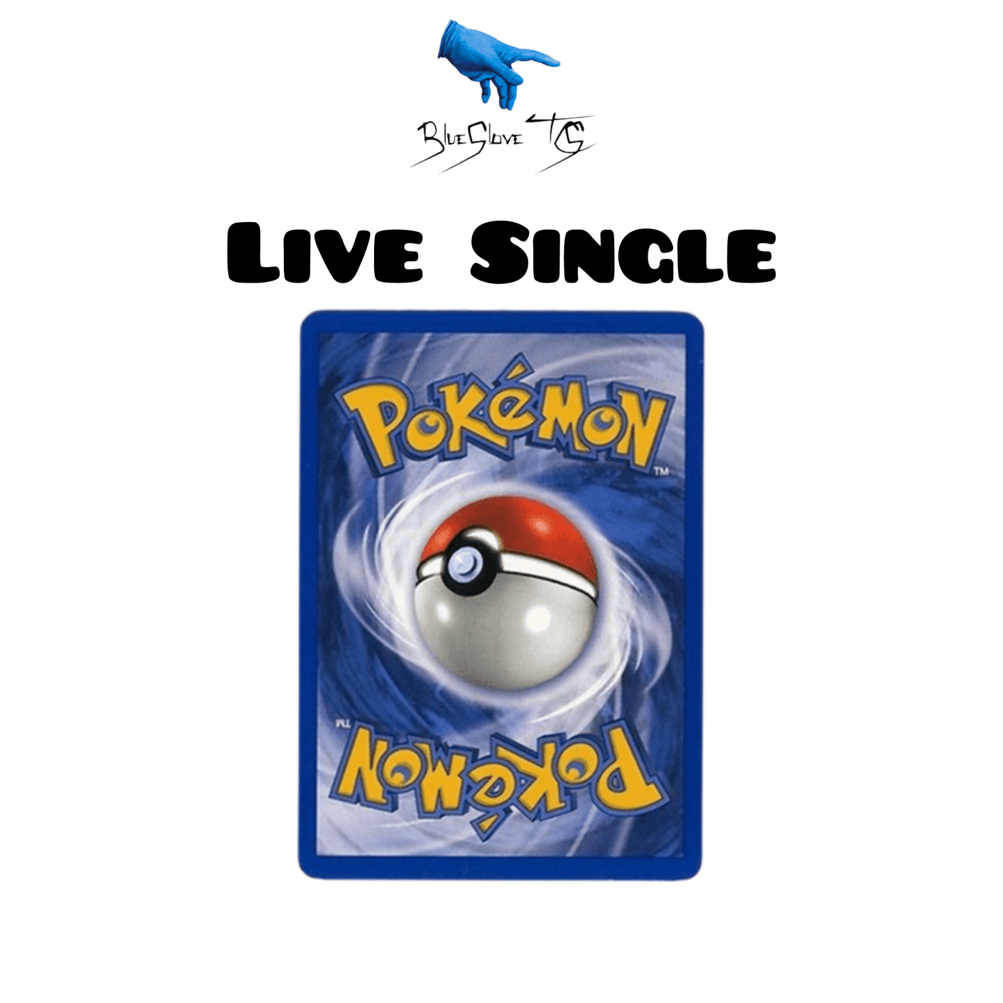 Pokemon live single card from BlueGloveTCG, featuring detailed artwork and vibrant colors, suitable for collectors and players.