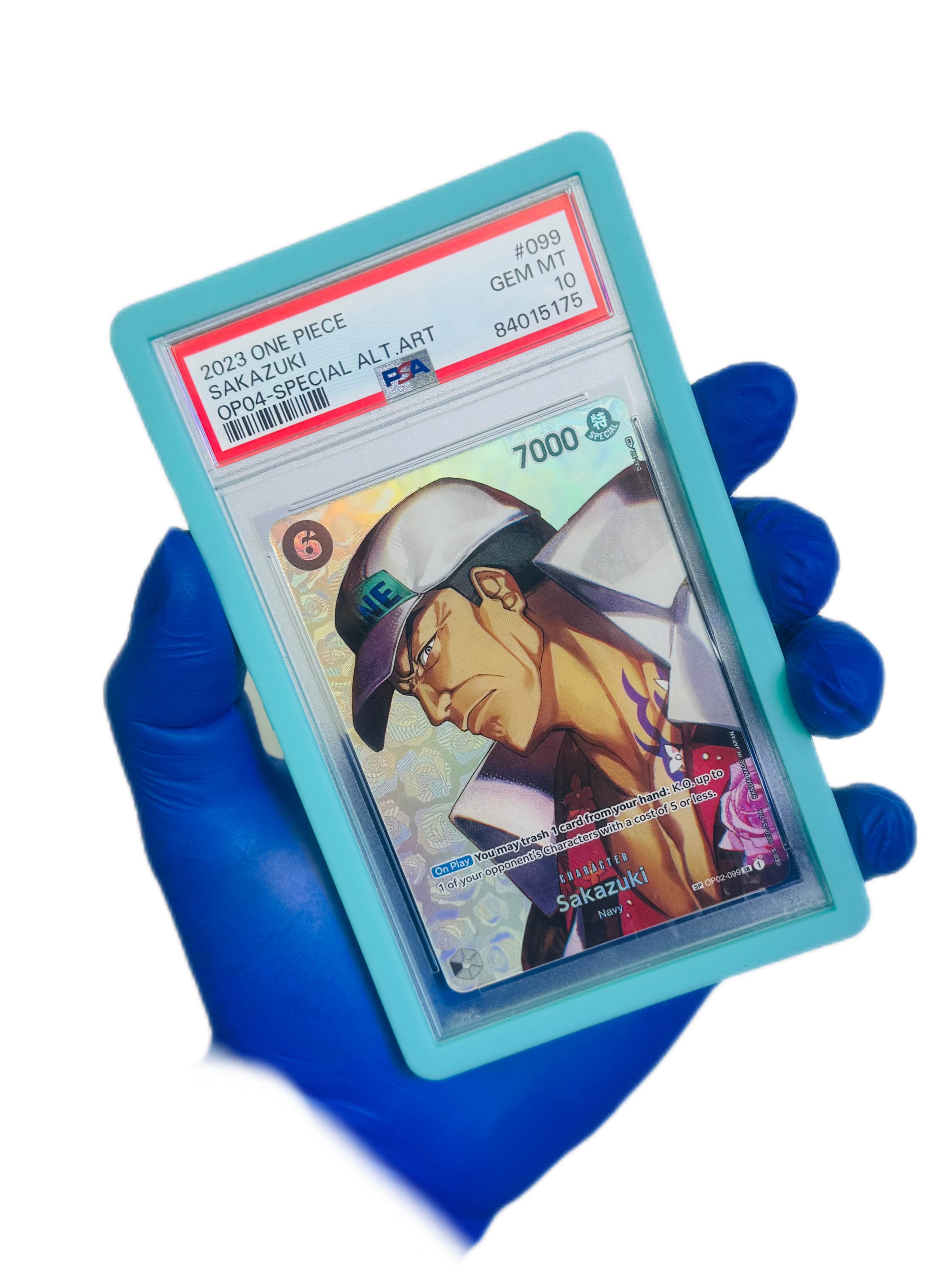 Sakazuki (SP) OP02-099 PSA 10 – BlueGloveTCG