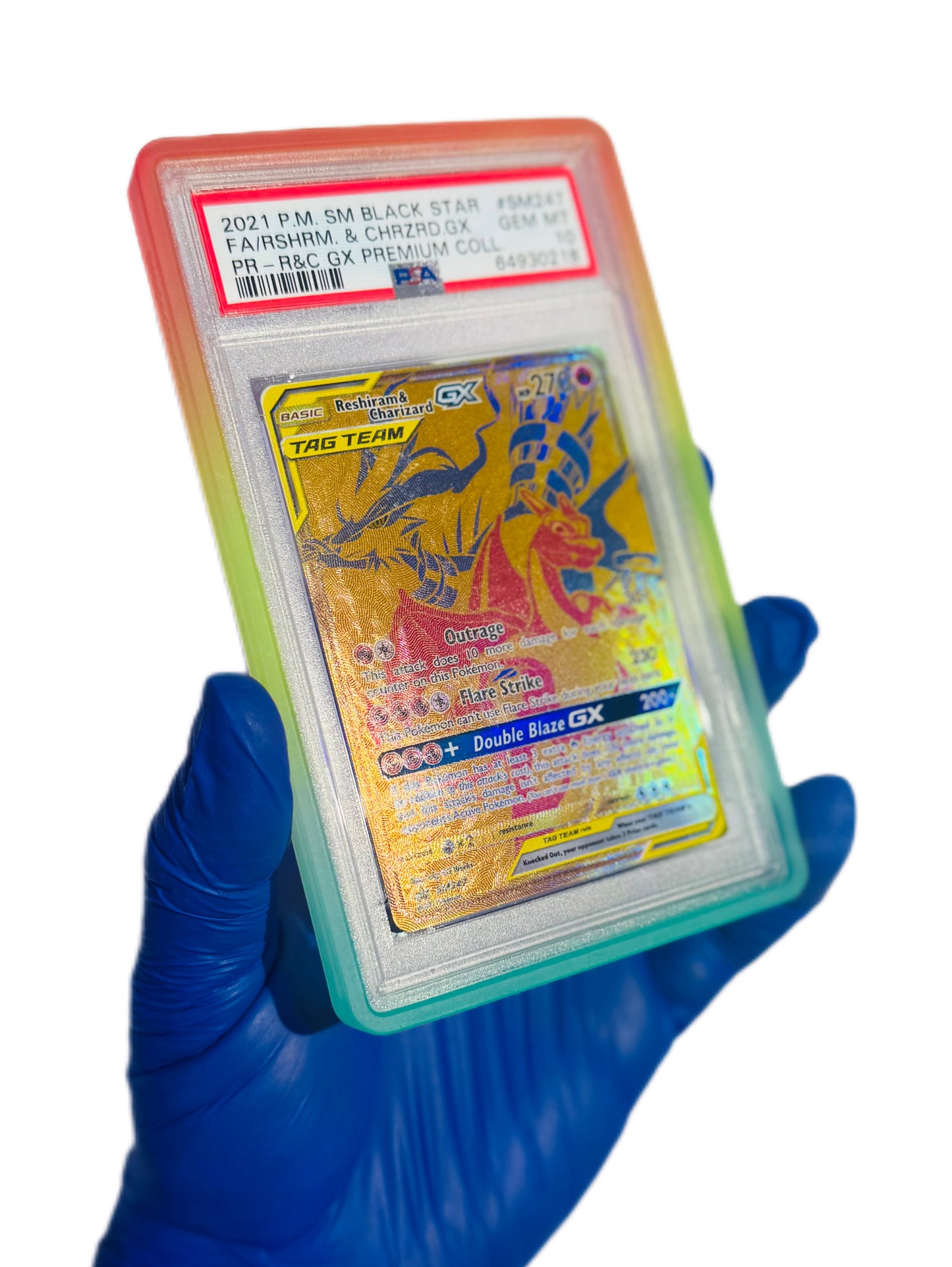 Reshiram & Charizard GX Tag Team Psa 10