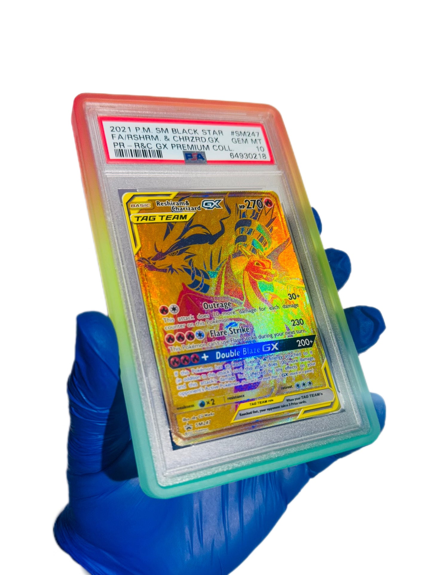 Reshiram & Charizard GX Tag Team Psa 10