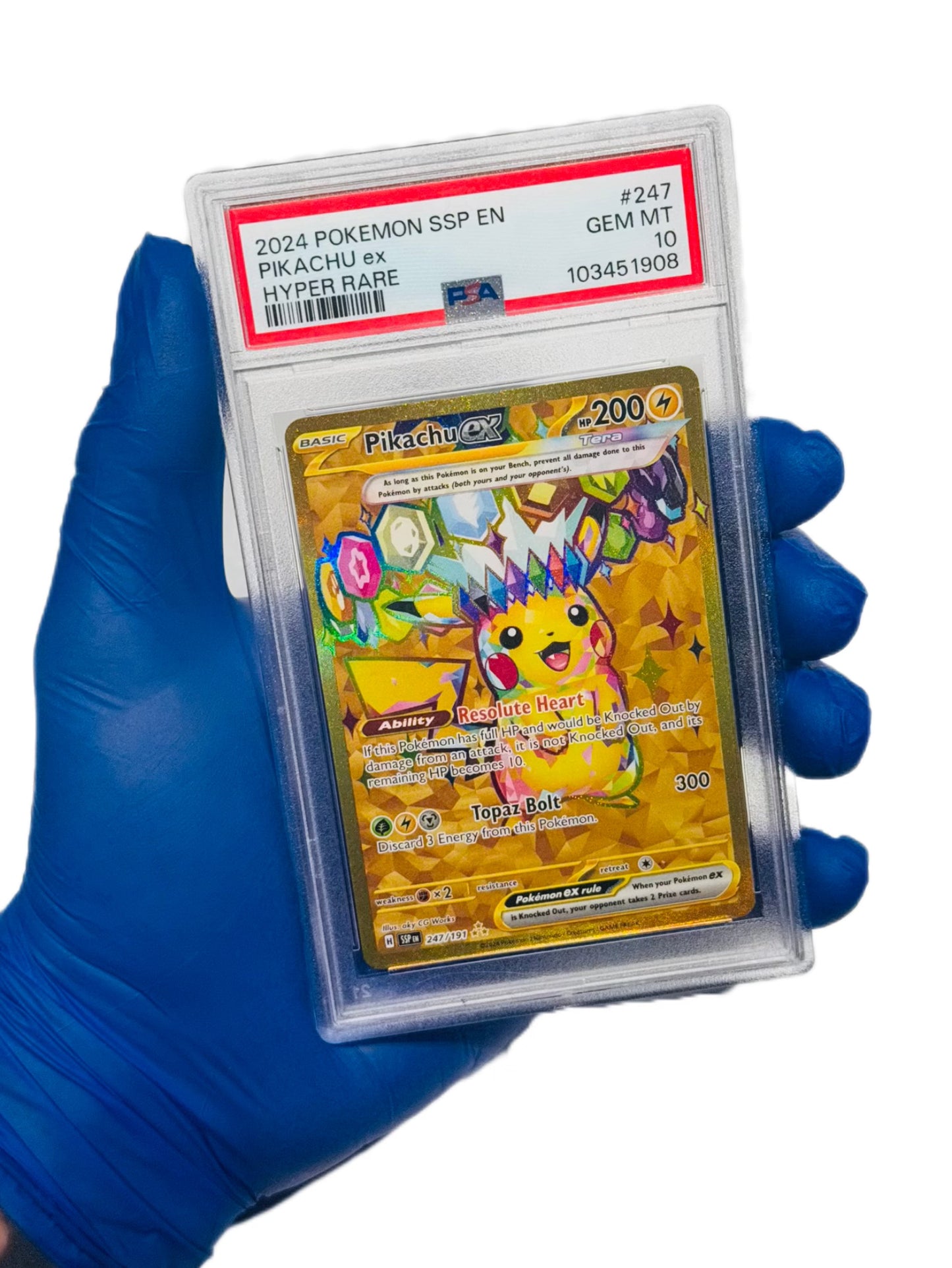 Pikachu 247/19 PSA 10