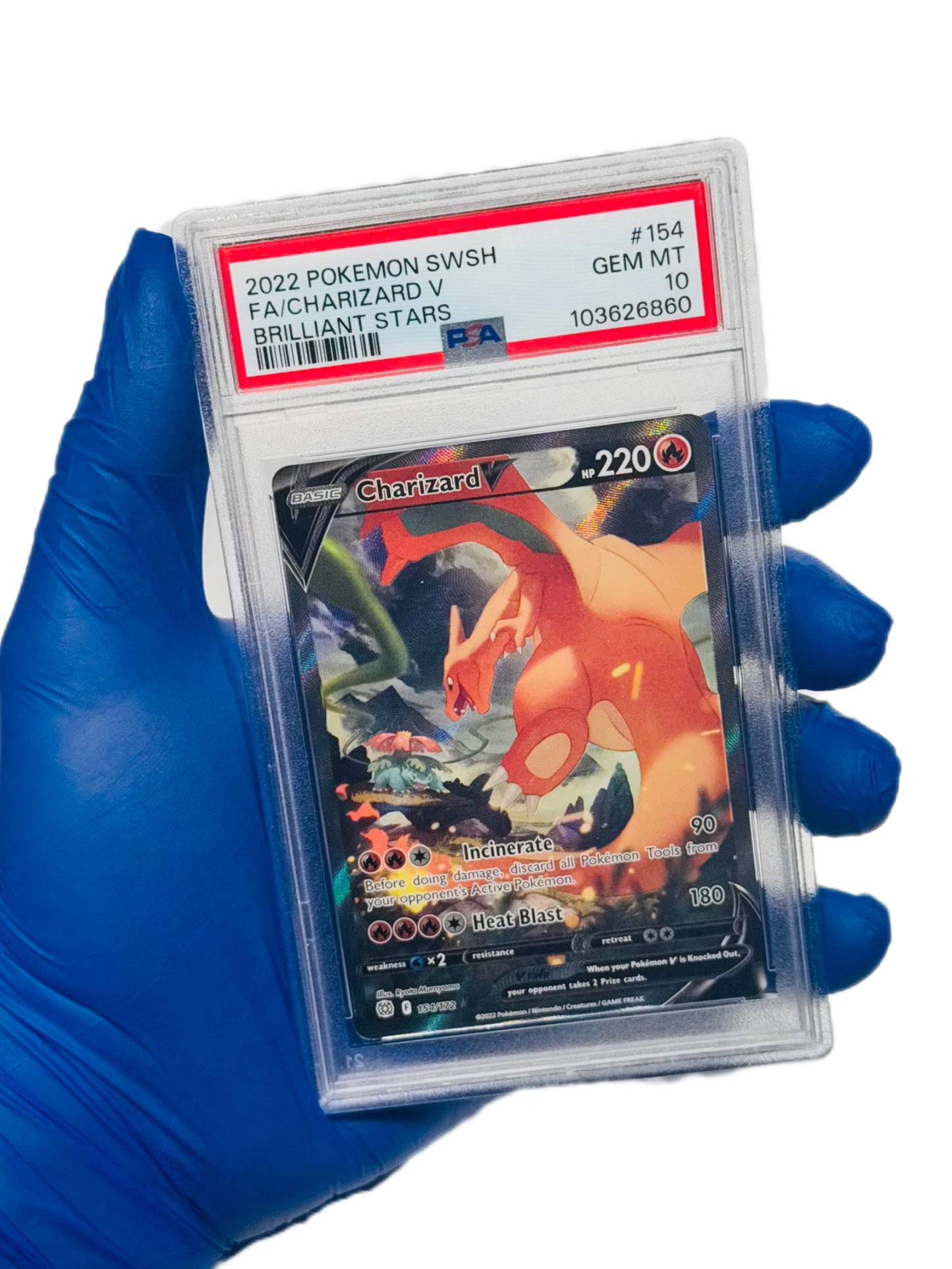 Charizard V Alt Art 154 - PSA 10