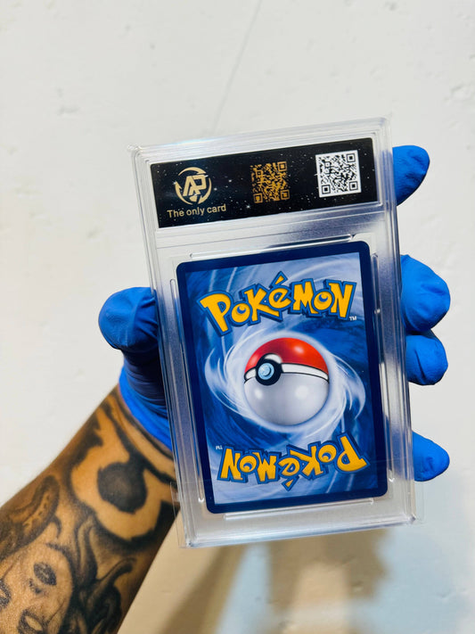 Charizard GX RPA 10 single trading card from BlueGloveTCG, featuring vibrant artwork of the popular Pokémon character.