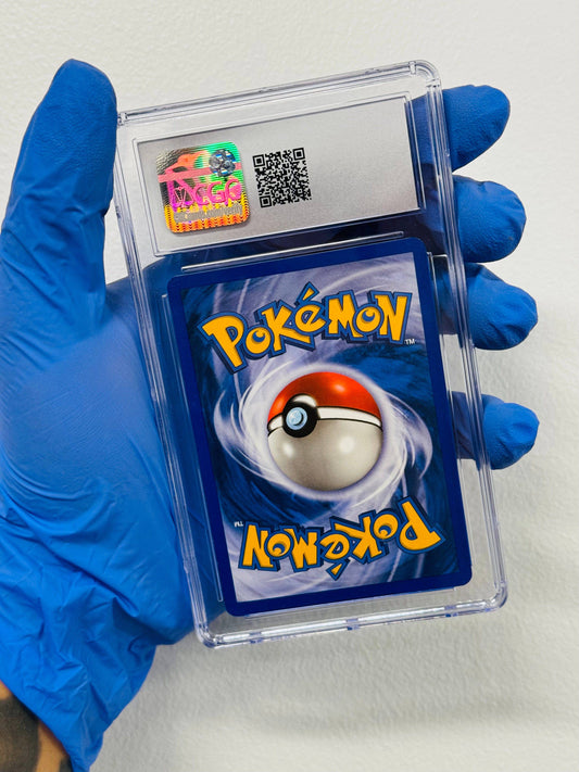 BlueGloveTCG Professor Elm Best of Game Promos CGC 10 single card with vibrant artwork and clear grading label.