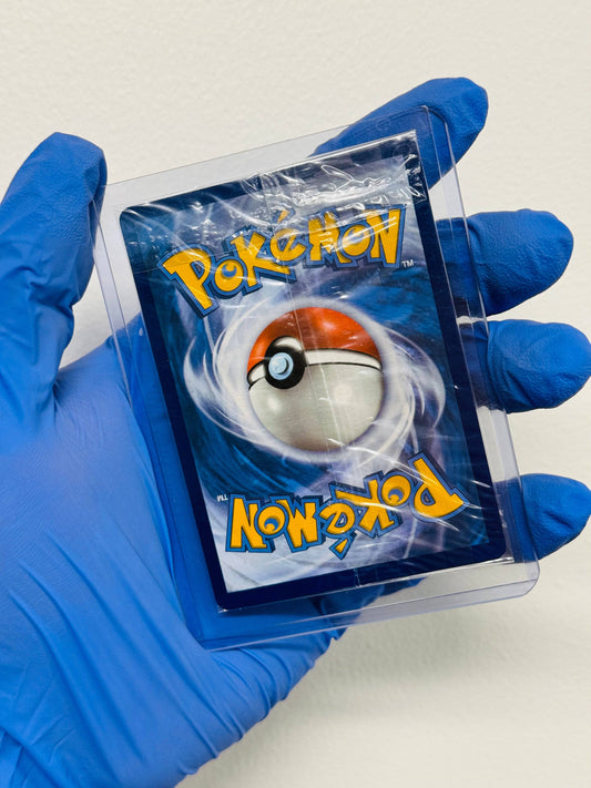 Sealed Eevee VMAX Pokémon trading card from BlueGloveTCG, featuring vibrant artwork of the Eevee VMAX single card.