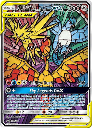 Moltres & Zapdos & Articuno GX - SM Promos - SM210