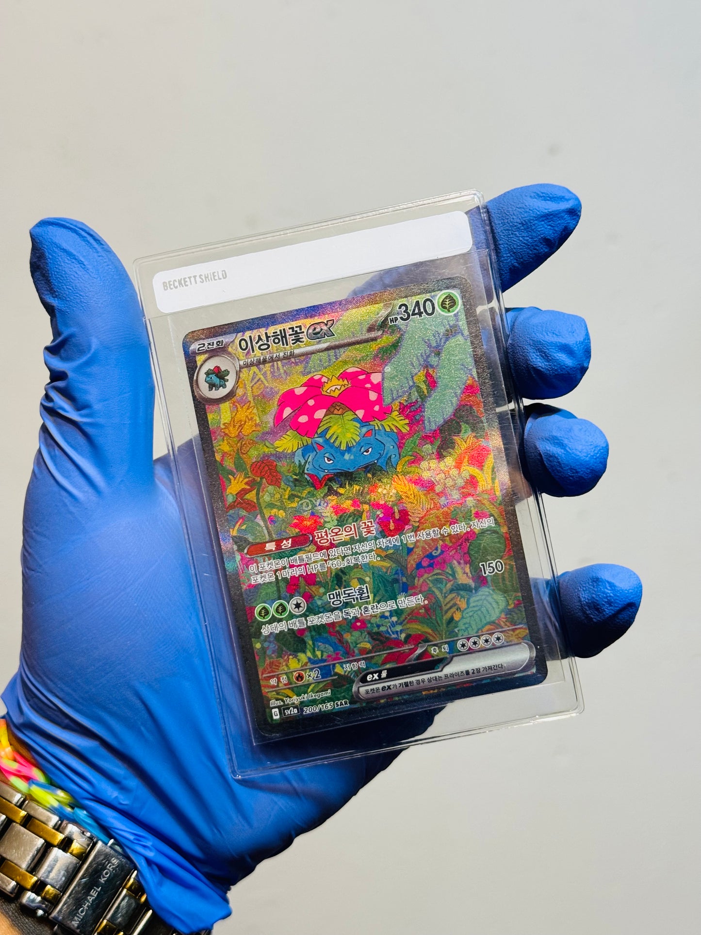 Venusaur Ex Illustration Rare (Korean)