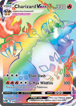 Charizard VMAX (Secret) - Champion's Path - 74/73