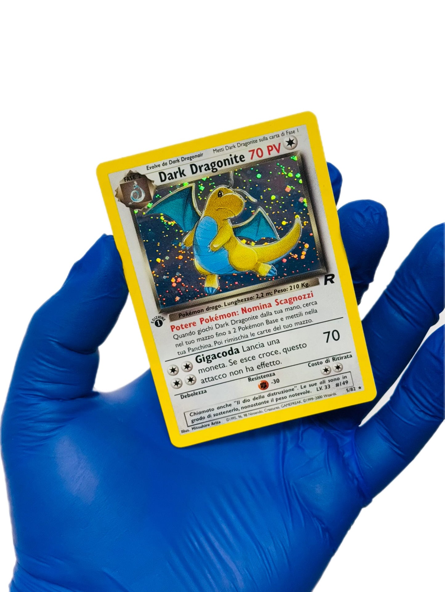 Dark Dragonite (1st Edition Holo) (Italian)