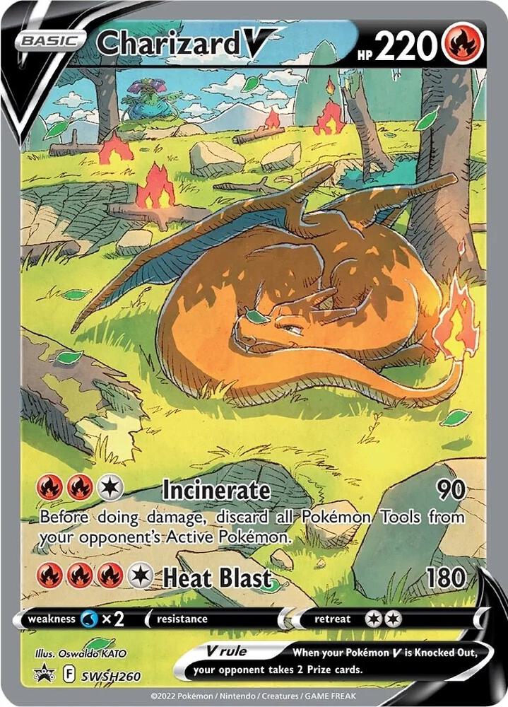 Charizard V - SWSH260 - SWSH: Sword & Shield Promo Cards - SWSH260